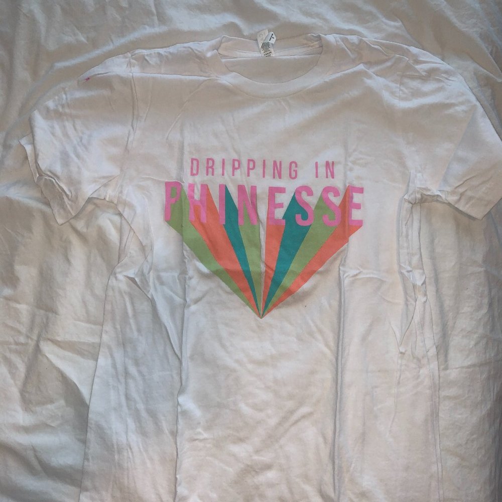 Dripping in Phinesse tee (Alpha Phi)
